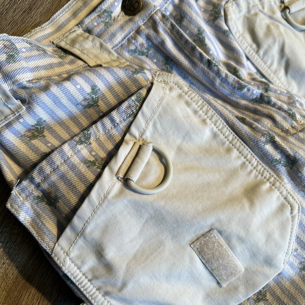 Garden Girl Pink Gardening Work Cargo Pants Rare! Knee Pads Tool Pockets 26” W - Picture 10 of 16